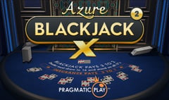 Pragmatic Play - Blackjack X 2 - Azure