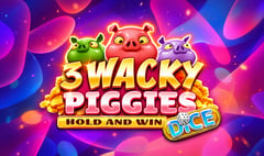 Kalamba Games - 3 Wacky Piggies Hold and Win Dice